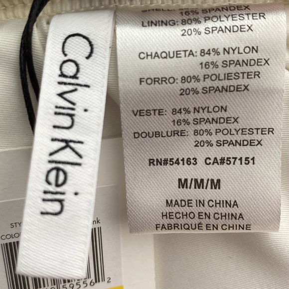 Calvin Klein Swim Top. Size Medium. NWT - Picture 11 of 13